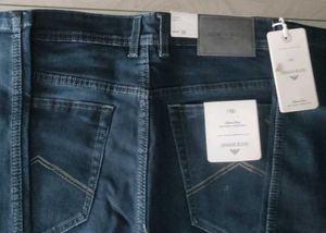 Dark Blue Denim Jeans