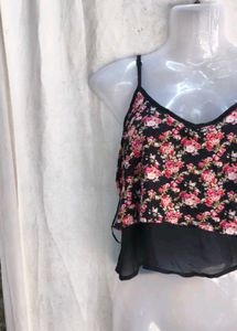 Floral Print Cami Top