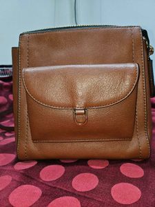 Fossil Parker Brown Leather backpack