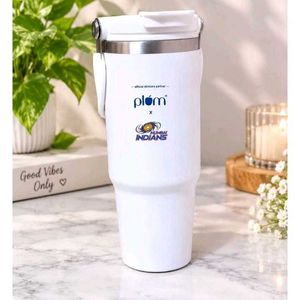 PLUM × MUMBAI INDIANS TRAVEL TUMBLER