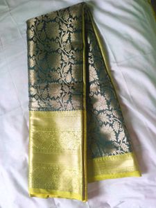 Elegant Silk Blend Saree