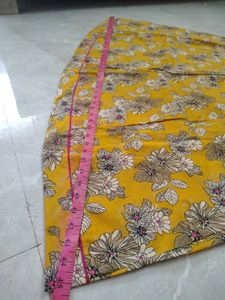 Yellow Floral Lehenga Choli Set