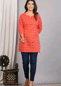 new style v_neck kurti