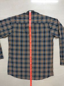 Shirt (New) Tyzer Black &amp; Brown Checkers Full Slee