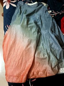 Shimmery Lehenga skirt and top