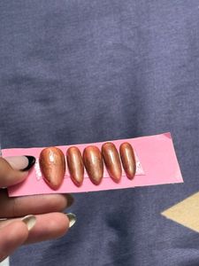 Shimmer Cat Eye Press-On Nails