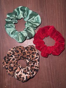 3 Pcs Scrunchie Set
