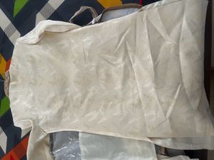 Cream Jacquard Sherwani for Men