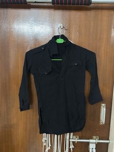 Black pathani Kurta
