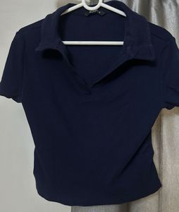 Classic Navy V neck T-Shirt