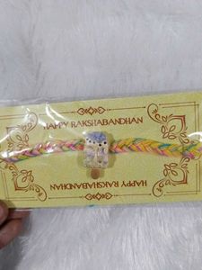 Colorful Braided Rakhi Bracelet