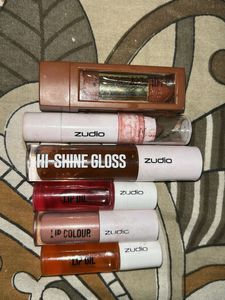 Zudio Lip Gloss & Oil + lipstick Set