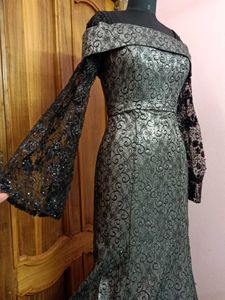 🖤Elegant Black Shimmery Party Dress🖤
