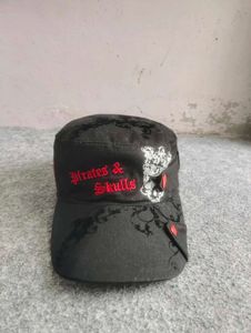 Pirates & Skulls Black Cadet Cap