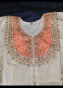 New  Embroidered Kurta with pant
