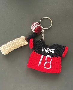 Cricket Jersey Keychains Trio