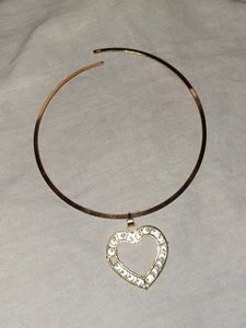 Chic Heart Pendant Choker Necklace