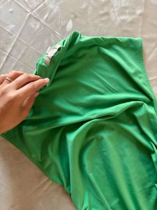 GREEN HOT H&amp;M DRESS