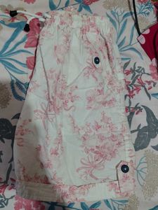 cute pink bow shorts