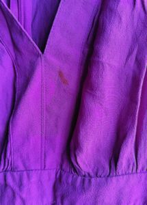 Purple Sleeveless Romper