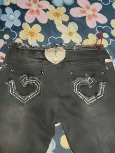 vintage black jorts