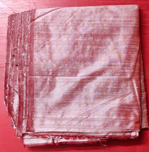Elegant Pink Silk Saree