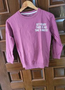 Crew Neck Graphic Sweatshirt