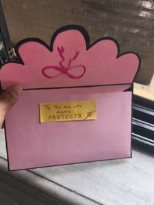 Pink Bow Envelope Gift
