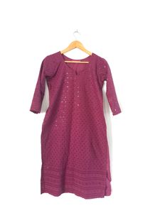 Purple Colored Kurtha (Women's)