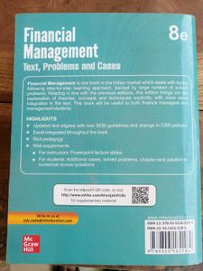Financial Management 8e Textbook