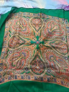 Vibrant Paisley Print Scarf/Dupatta