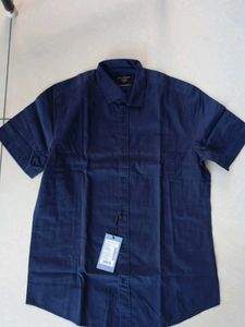 BLACKBERRYS Navy Blue Short Sleeve Shirt