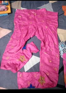 Beautiful Orange &amp; Pink Kurta Set