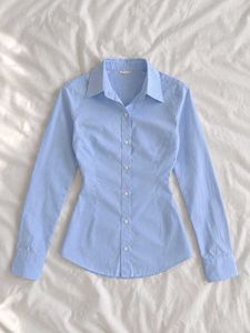 Classic Light Blue Button-Up Shirt
