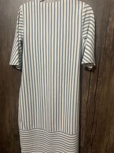 Striped Tie-Waist Dress