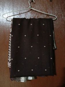Coffee Coloured Saree