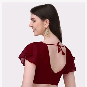 Georgette Bell Sleeves Blouse