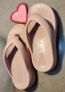 Glitchez Chic Thong Pink Flip-Flops Clogs