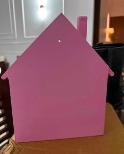 Cute Pink House Shelf