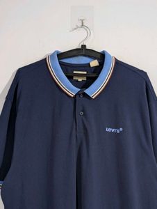 Levi's Navy Blue Polo T-Shirt