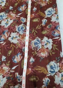 Floral Print Kurta with Embellishments