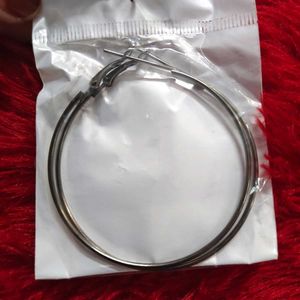 Stylish Earrings Round Black