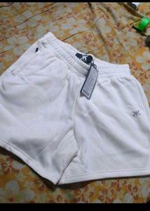 Comfortable White Sweat Shorts