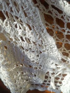 cream white  Crochet Bolero