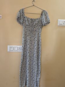 Floral Print Midi Dress
