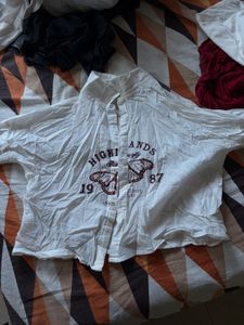 Combo sale there. brown&amp;white shirt