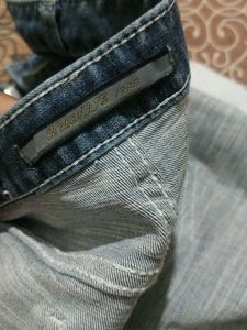 Denim Cuffed Shorts
