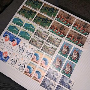 36 JAPAN stamps