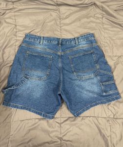 Classic Blue Denim Shorts