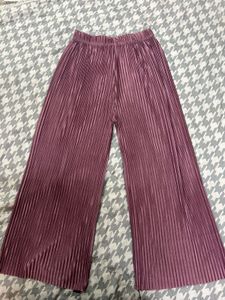Pleated Wide Leg Pants